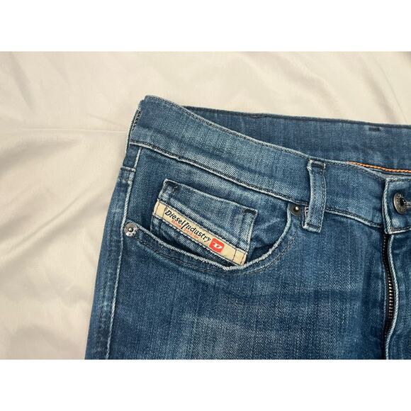 Diesel Bootee-SL W28 L30 Stretch Bootcut Jeans Wash 0827X Low Rise Women’s - Picture 3 of 7